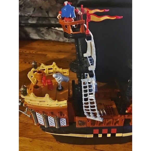 Fisher Price Imaginext Vintage Pirate Raider Ship & Buccaneer Bay Island - Picture 13 of 16